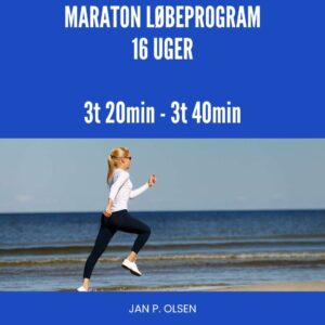 16 ugers maraton løbeprogram for den erfarne løber